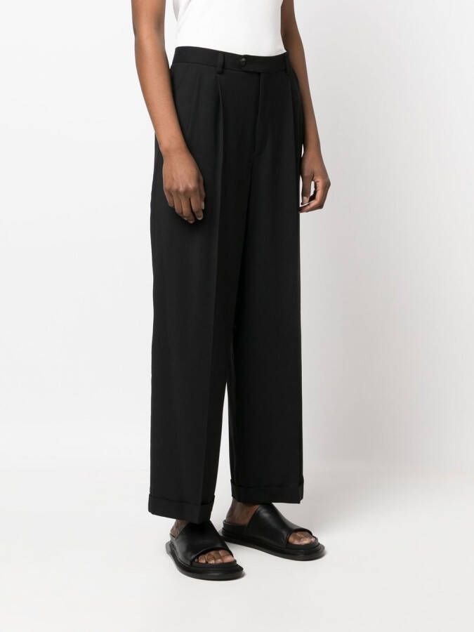 A.P.C. Straight broek Zwart