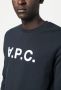 A.P.C. Sweater met logoprint Blauw - Thumbnail 5