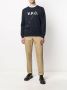 A.P.C. Sweater met logoprint Blauw - Thumbnail 2