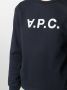 A.P.C. Sweater met logoprint Blauw - Thumbnail 5