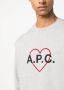 A.P.C. Sweater met logoprint Grijs - Thumbnail 5