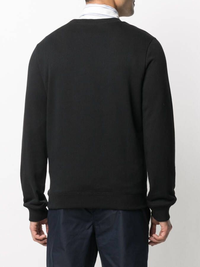 A.P.C. Sweater met logoprint Zwart