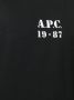 A.P.C. Sweater met logoprint Zwart - Thumbnail 4