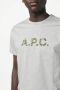 A.P.C. T-shirt met logoprint Grijs - Thumbnail 5