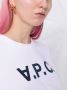A.P.C. T-shirt met logoprint Wit - Thumbnail 3