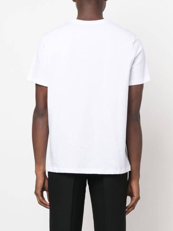 A.P.C. T-shirt met logoprint Wit