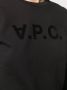 A.P.C. T-shirt met logoprint Zwart - Thumbnail 5