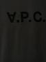 A.P.C. T-shirt met logoprint Zwart - Thumbnail 5