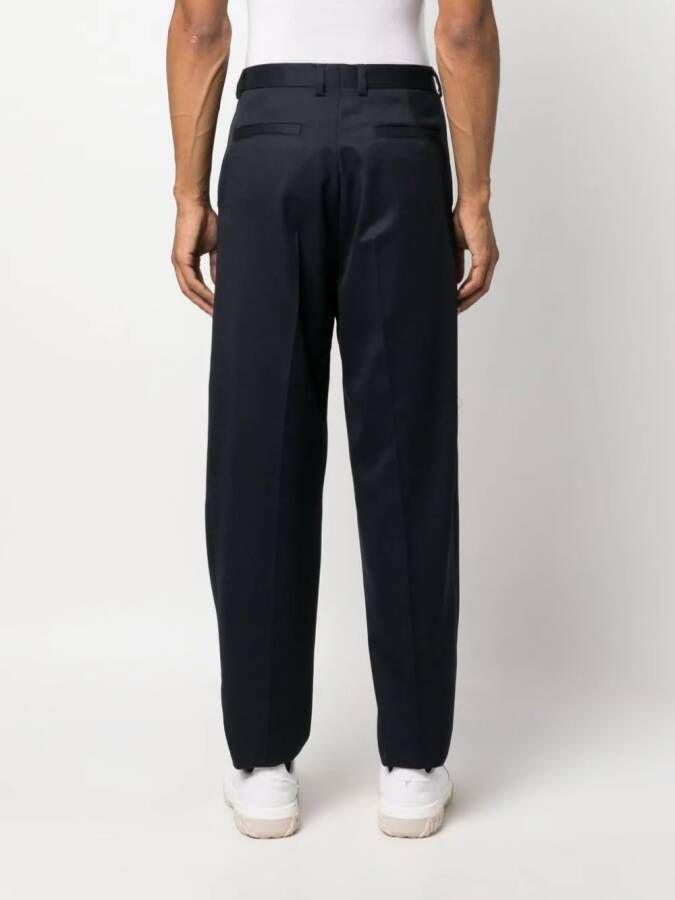 A.P.C. Broek met toelopende pijpen Blauw