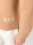 A.P.C. Trui met logoprint Bruin - Thumbnail 5