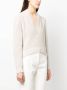 A.P.C. Trui met V-hals Beige - Thumbnail 3