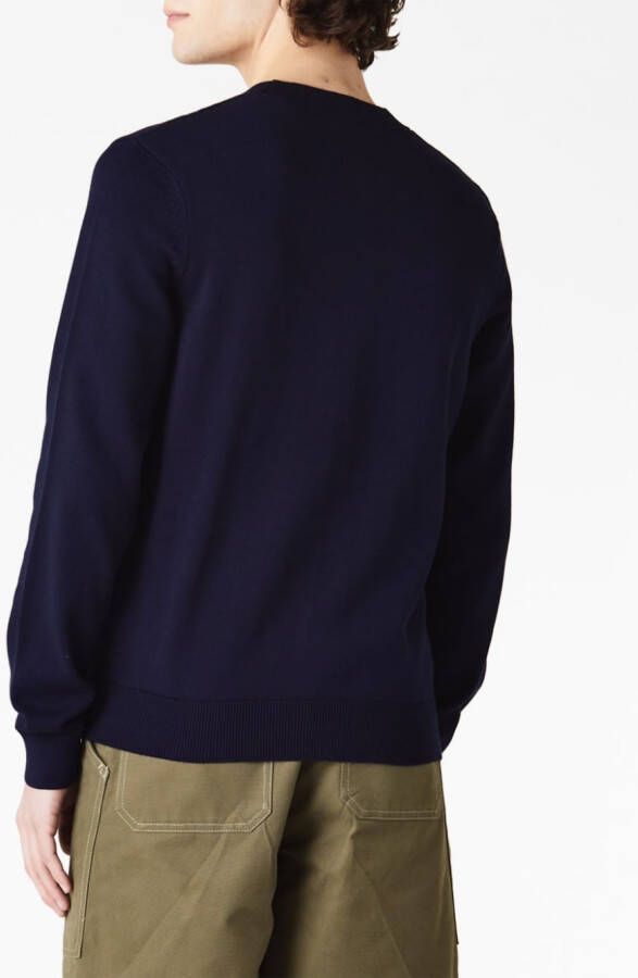 A.P.C. Vest met geborduurd logo Blauw