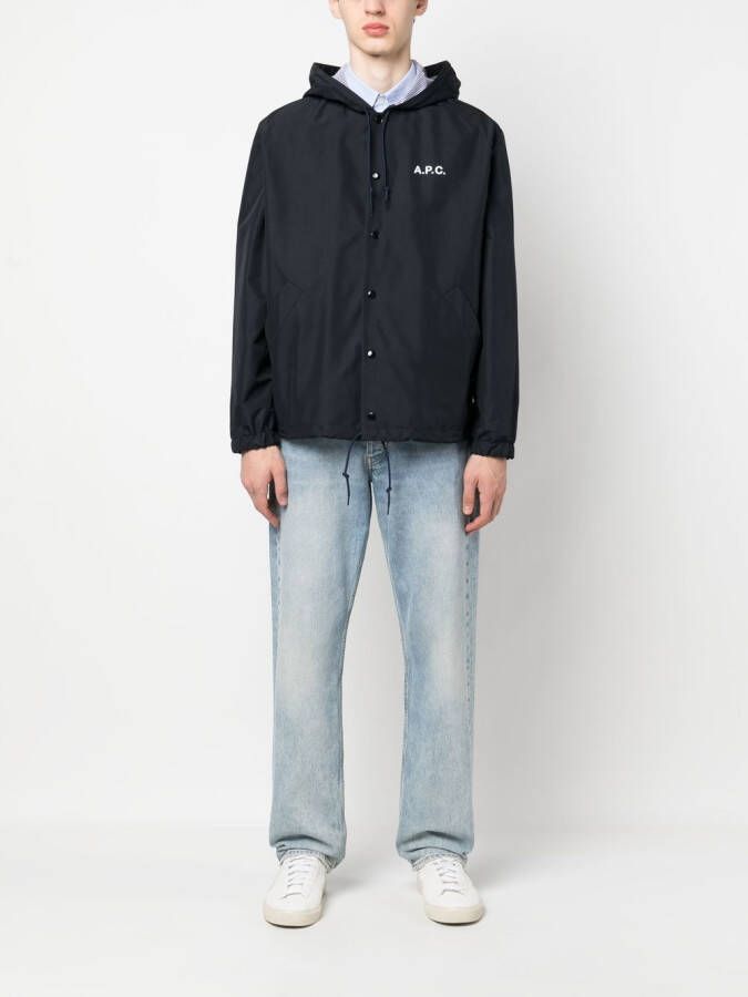A.P.C. Windjack Blauw