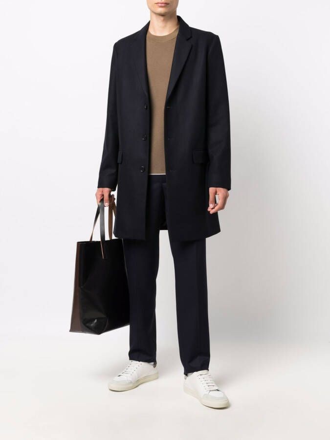 A.P.C. Wollen jas Blauw