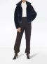 Apparis Donsjack van imitatiebont Blauw - Thumbnail 2