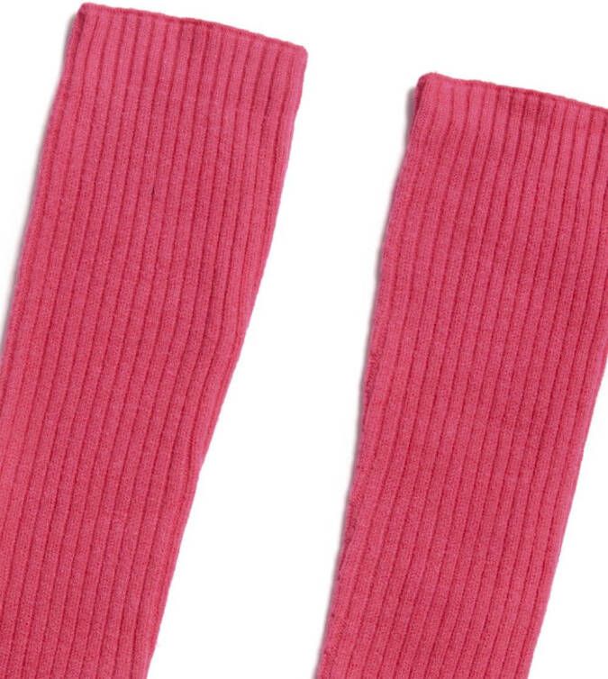 Apparis Vingerloze handschoenen Roze