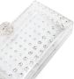 Aquazzura Clutch verfraaid met stras Beige - Thumbnail 4