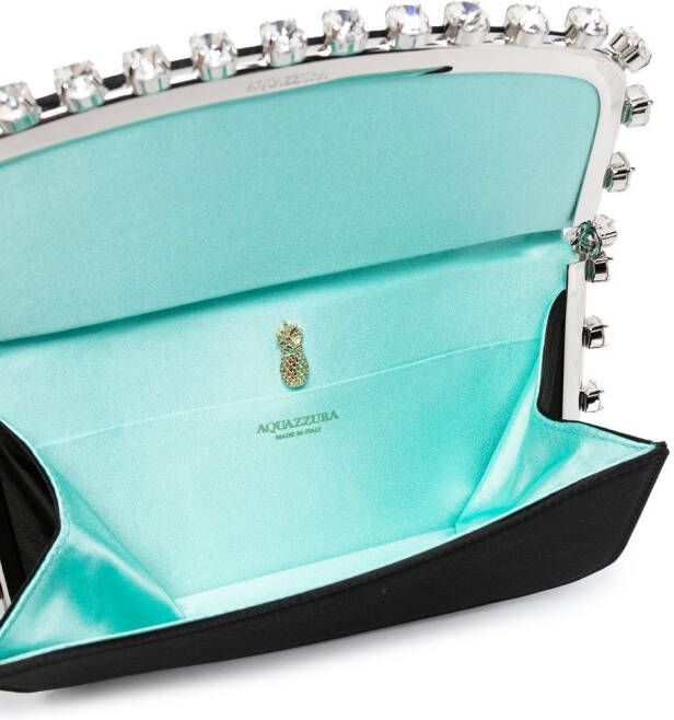 Aquazzura Galactic kleine schoudertas Zwart