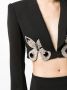AREA Blazer met borduurwerk Zwart - Thumbnail 5