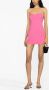 AREA Mini-jurk verfraaid met kristallen Roze - Thumbnail 2