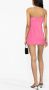 AREA Mini-jurk verfraaid met kristallen Roze - Thumbnail 3
