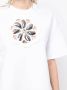 AREA T-shirt verfraaid met edelstenen Wit - Thumbnail 5