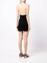 AREA Mini-jurk met halternek Zwart - Thumbnail 4