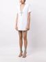 AREA Mini-jurk verfraaid met kristallen Wit - Thumbnail 3