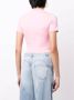 AREA T-shirt verfraaid met kristallen Roze - Thumbnail 4