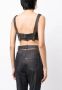 AREA Tanktop verfraaid met kristallen Blauw - Thumbnail 4