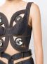 AREA Tanktop verfraaid met kristallen Blauw - Thumbnail 5