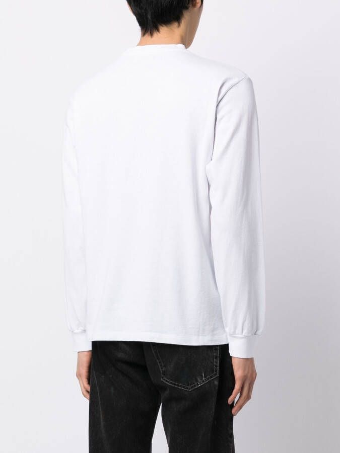 Aries Sweater met print Wit