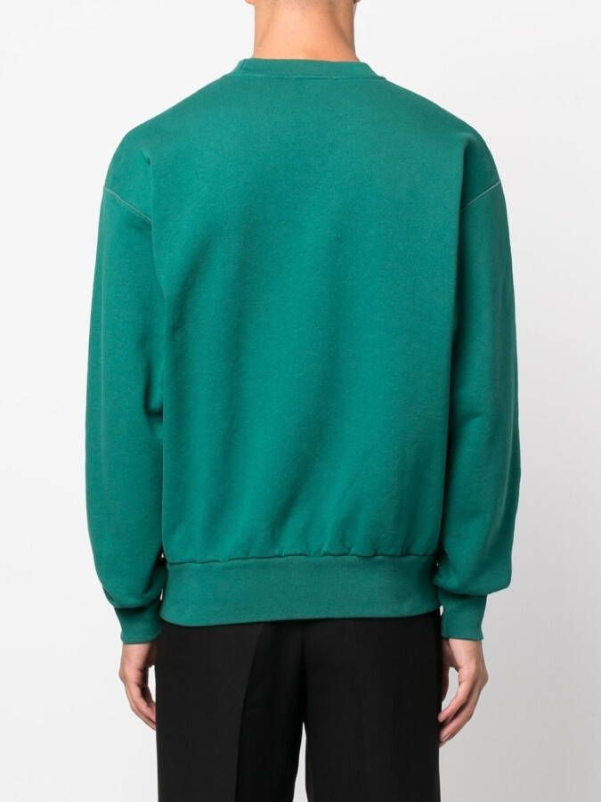 Aries Sweater met ronde hals Groen