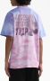 Aries T-shirt met logoprint Paars - Thumbnail 4