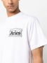 Aries T-shirt met logoprint Wit - Thumbnail 5