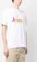 Aries T-shirt met logoprint Wit - Thumbnail 3