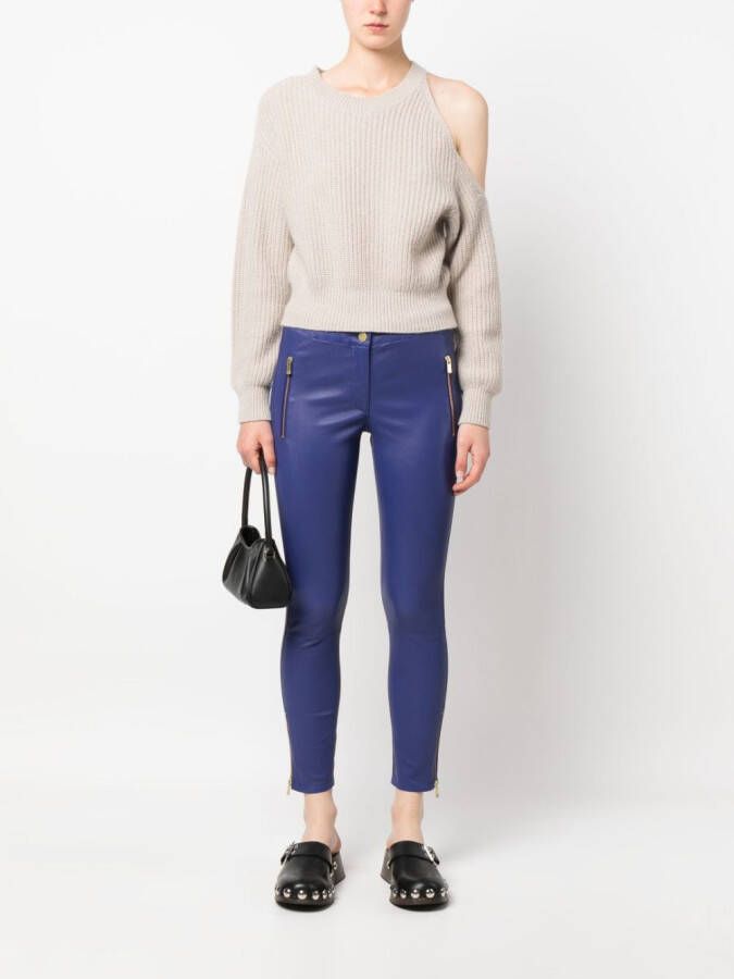 Arma Cropped legging Blauw