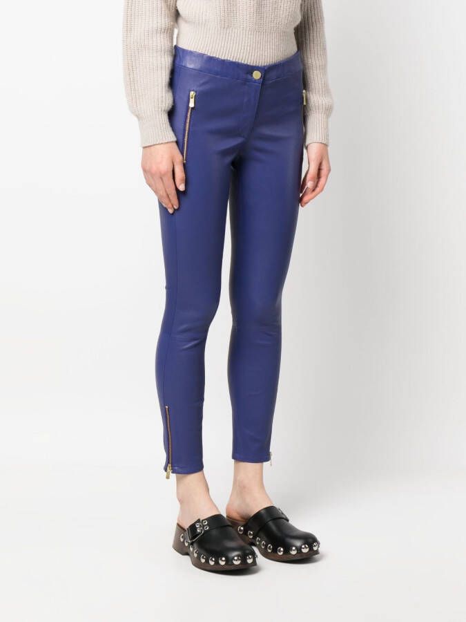 Arma Cropped legging Blauw