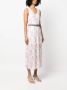 Armani Exchange Midi-jurk met ceintuur Wit - Thumbnail 3