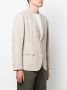 Armani Exchange Blazer met enkele rij knopen Beige - Thumbnail 3