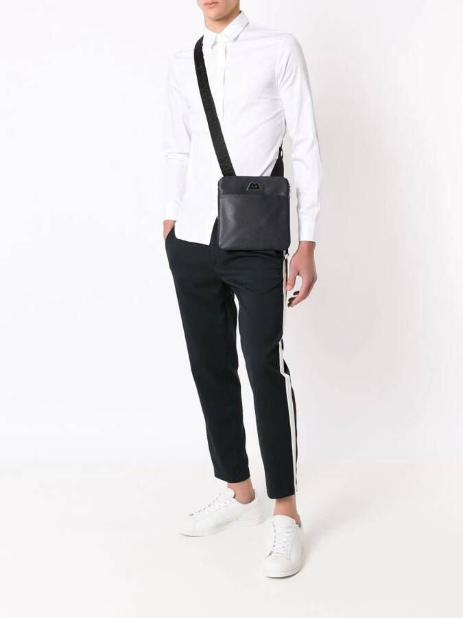 Armani Exchange Getailleerd overhemd Wit