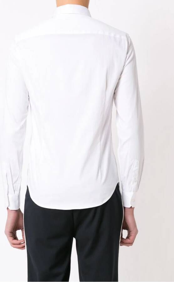 Armani Exchange Getailleerd overhemd Wit
