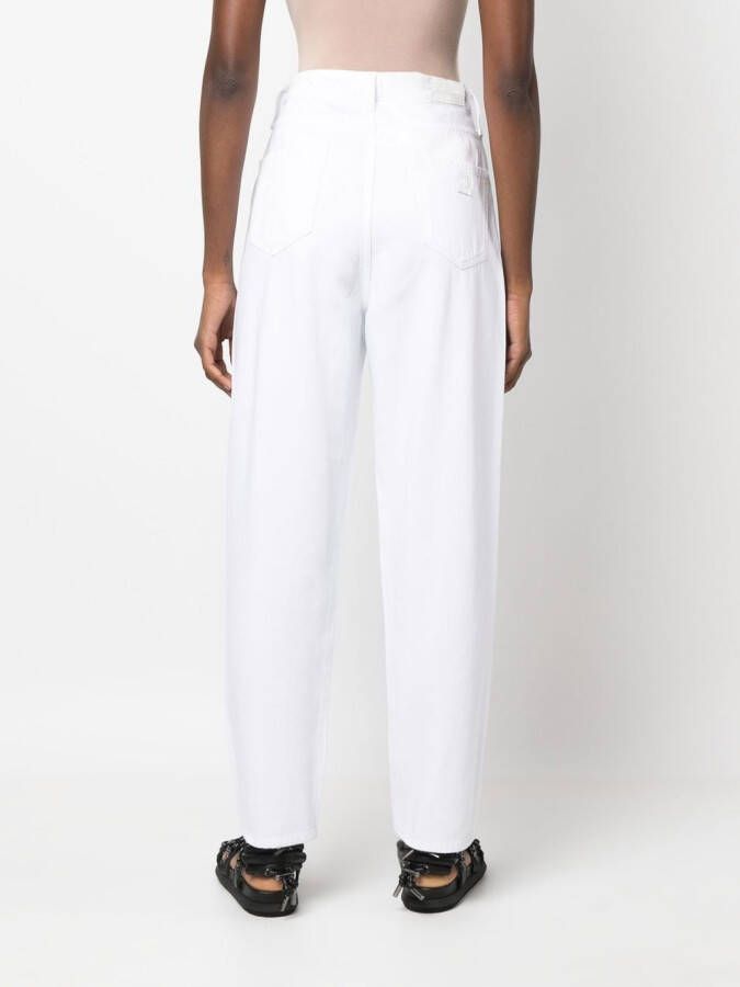 Armani Exchange High waist jeans Wit