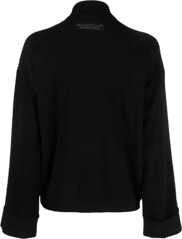 Armani Exchange Jack met logopatch Zwart