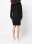 Armani Exchange Jurk met logoprint Zwart - Thumbnail 4
