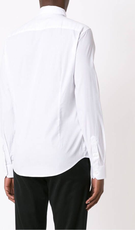 Armani Exchange Katoenen overhemd Wit