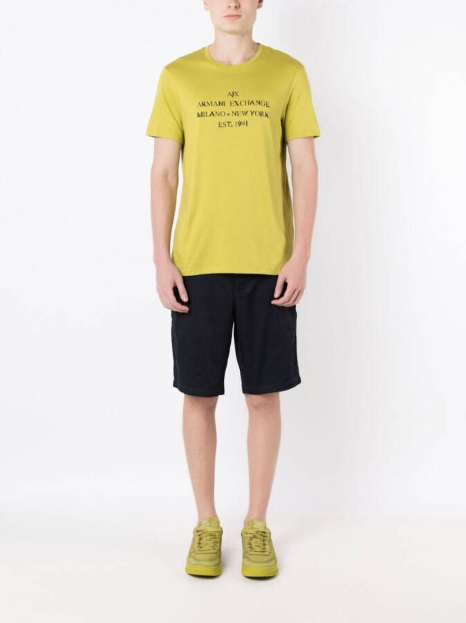 Armani Exchange Chino shorts Blauw