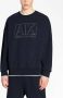 Armani Exchange Sweater met logoprint Zwart - Thumbnail 3