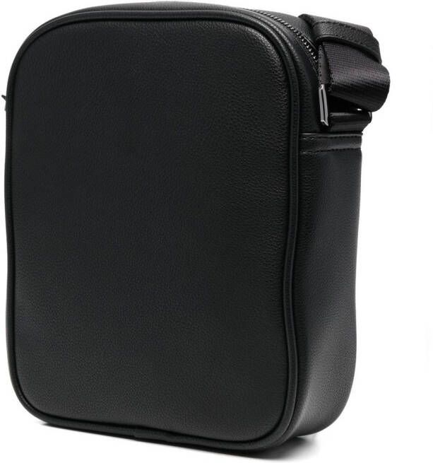 Armani Exchange Messengertas met logoprint Zwart