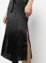 Armani Exchange Midi-jurk met geborduurd logo Zwart - Thumbnail 5